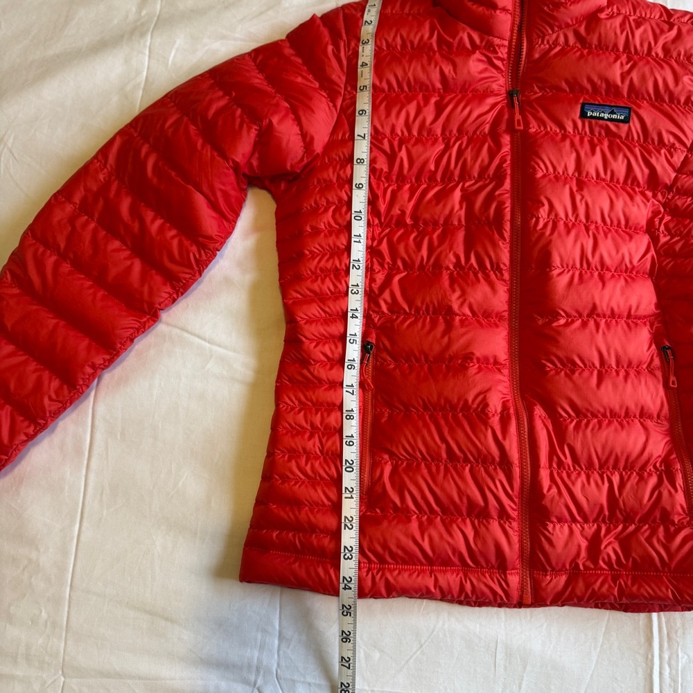 PATAGONIA Womens Down Sweater Jacket Catalan Coral SIZE M - Picture 7 of 12